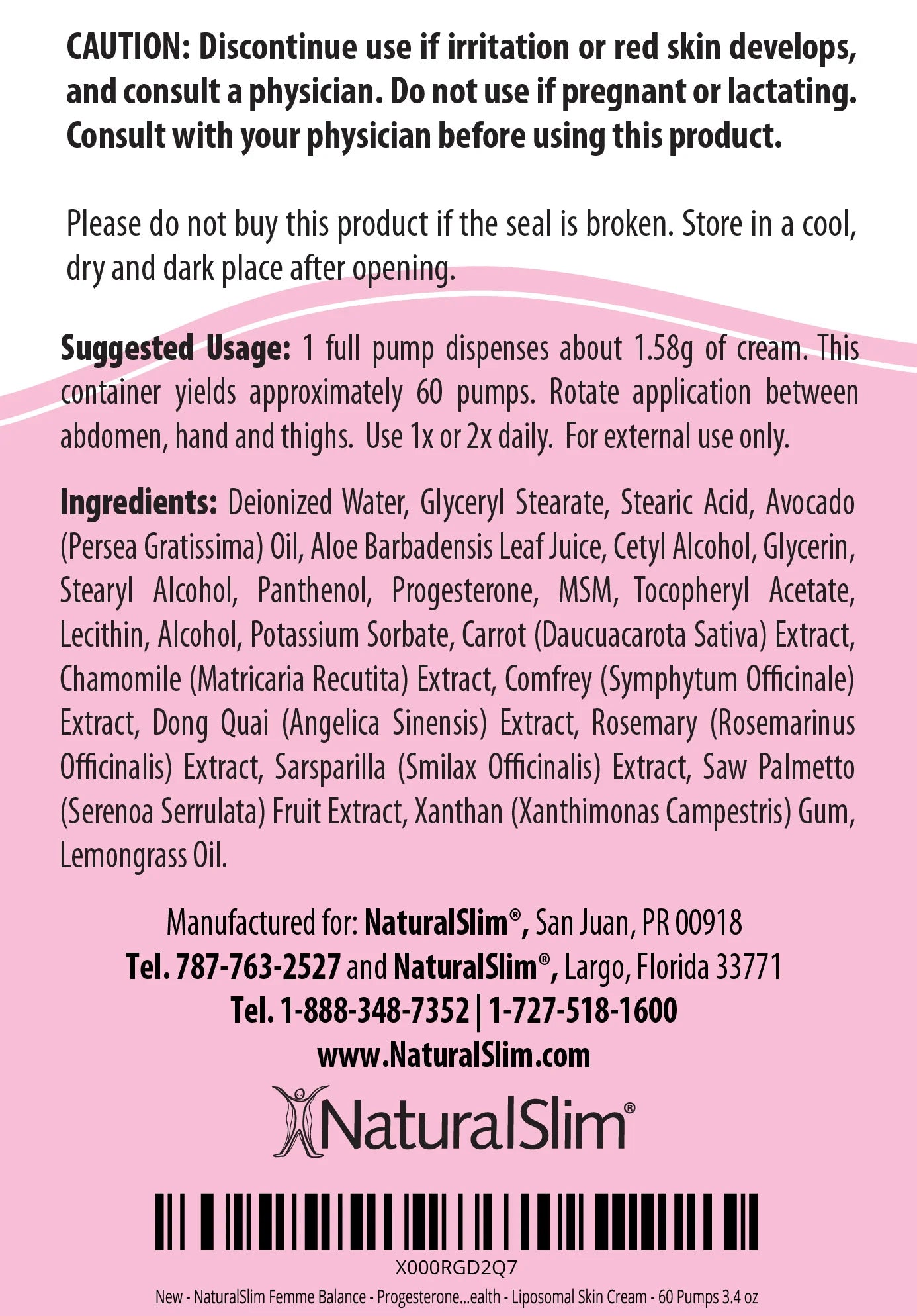 FEMME BALANCE - product lifestyle image