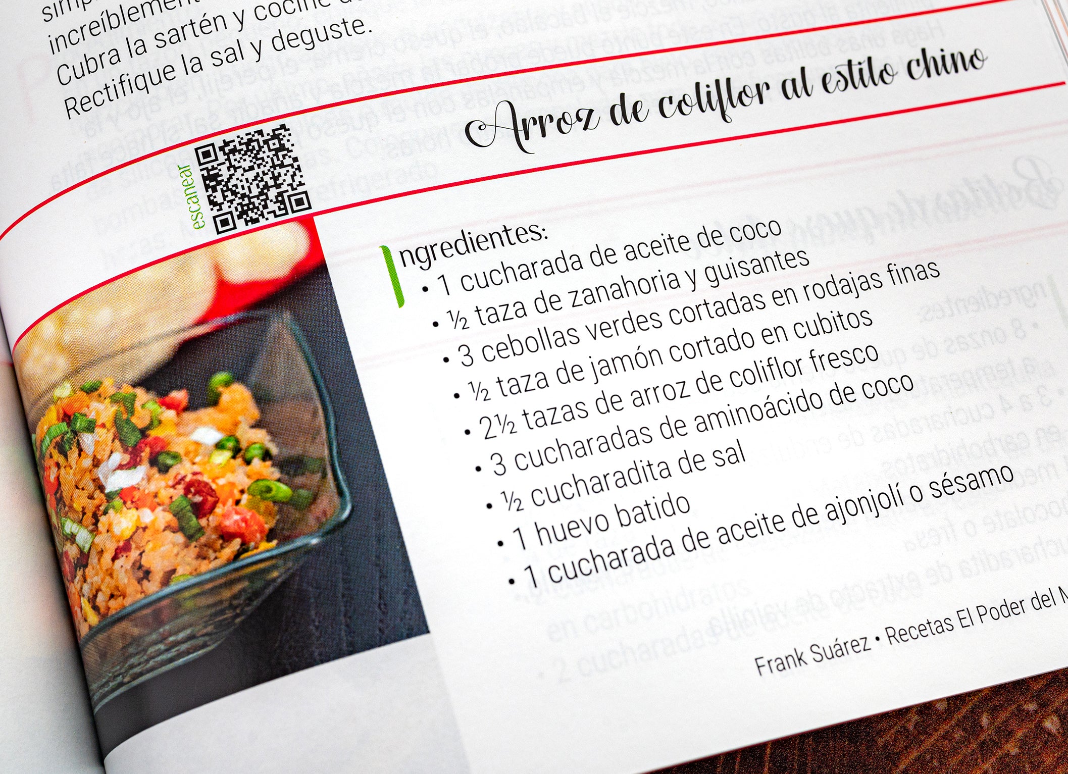 Recetas El Poder del Metabolismo por Frank Suárez