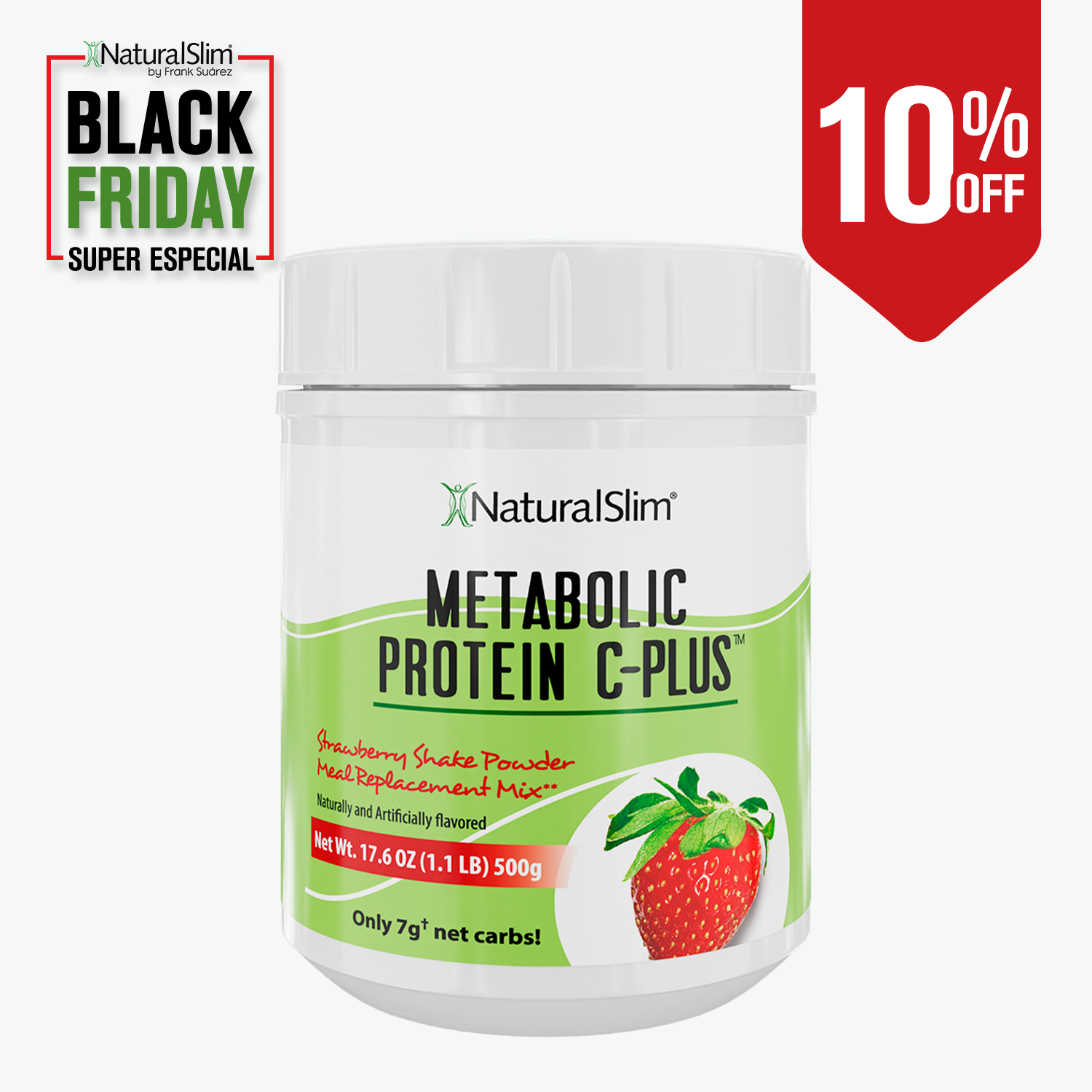 METABOLIC PROTEIN® C-PLUS STRAWBERRY