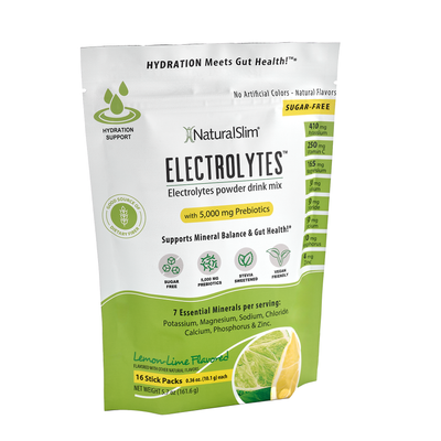 NaturalSlim Electrolytes Lemon-Lime - product lifestyle image
