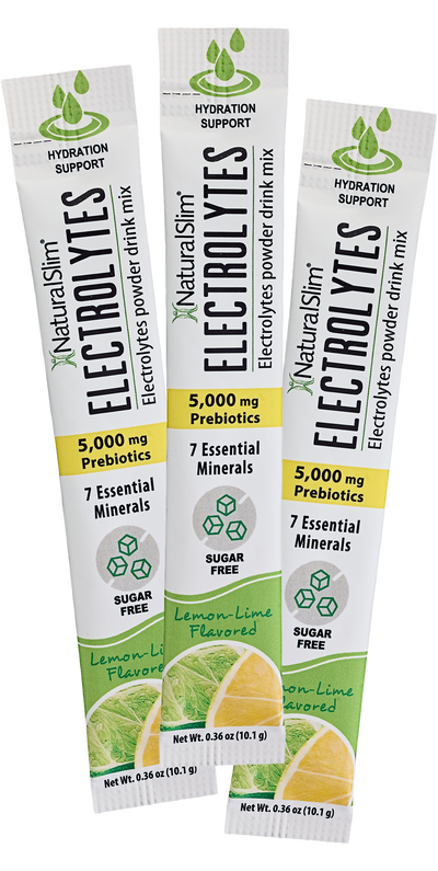 NaturalSlim Electrolytes Lemon-Lime - product lifestyle image