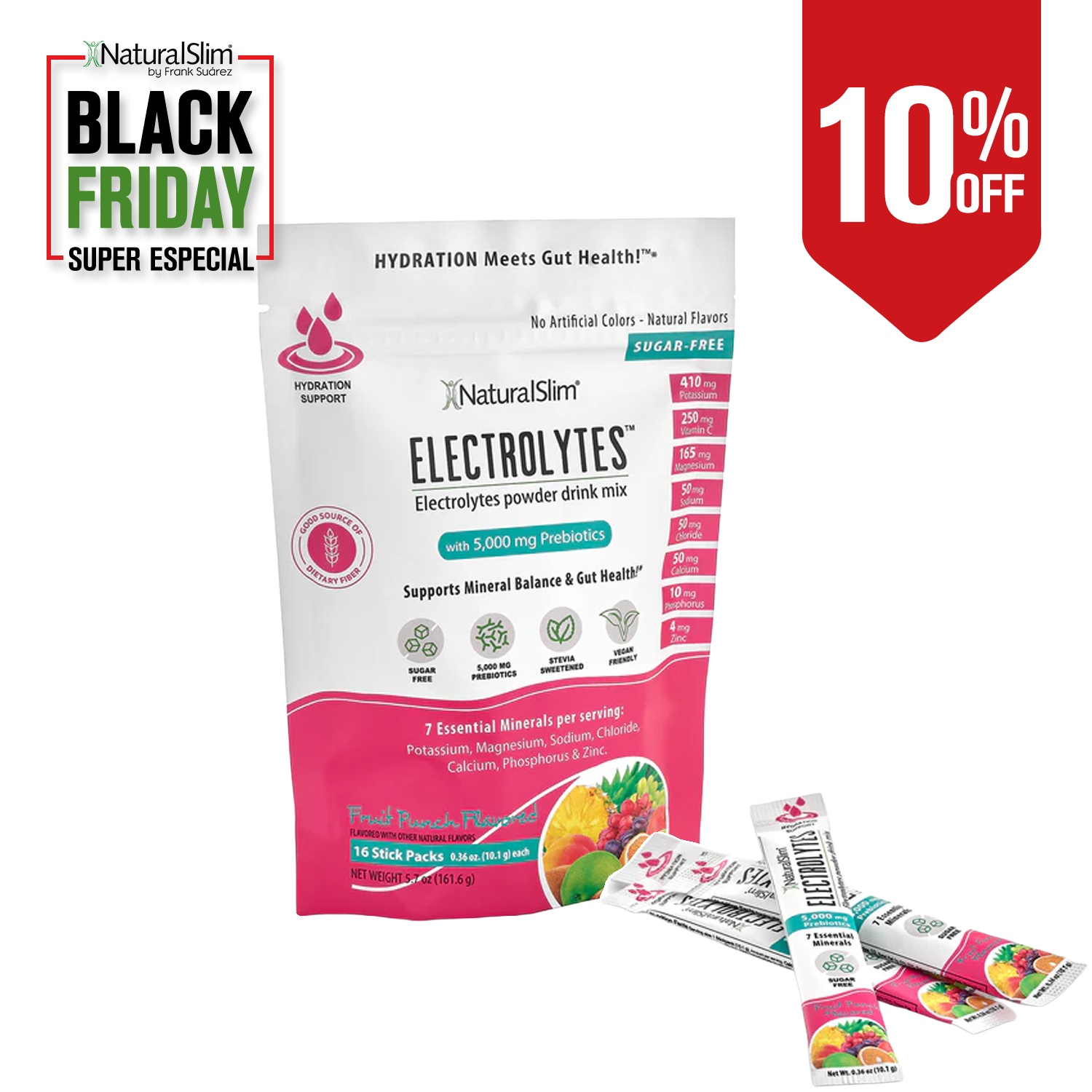 NaturalSlim Electrolytes™ Fruit Punch